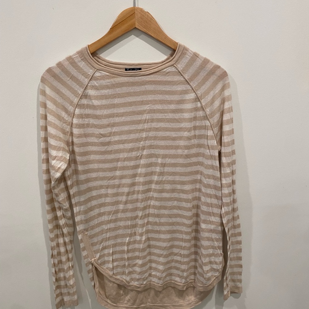Splendid Striped lightweat sweater